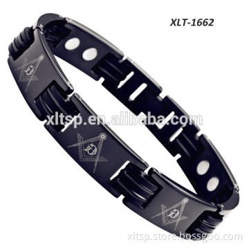XLT-1662 Laser Your Logo, your name write on bracelet id bracelets